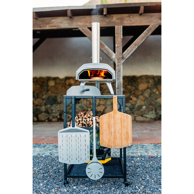 Ooni Ooni Pizzaoven Karu 12, hout of houtskool gestookt