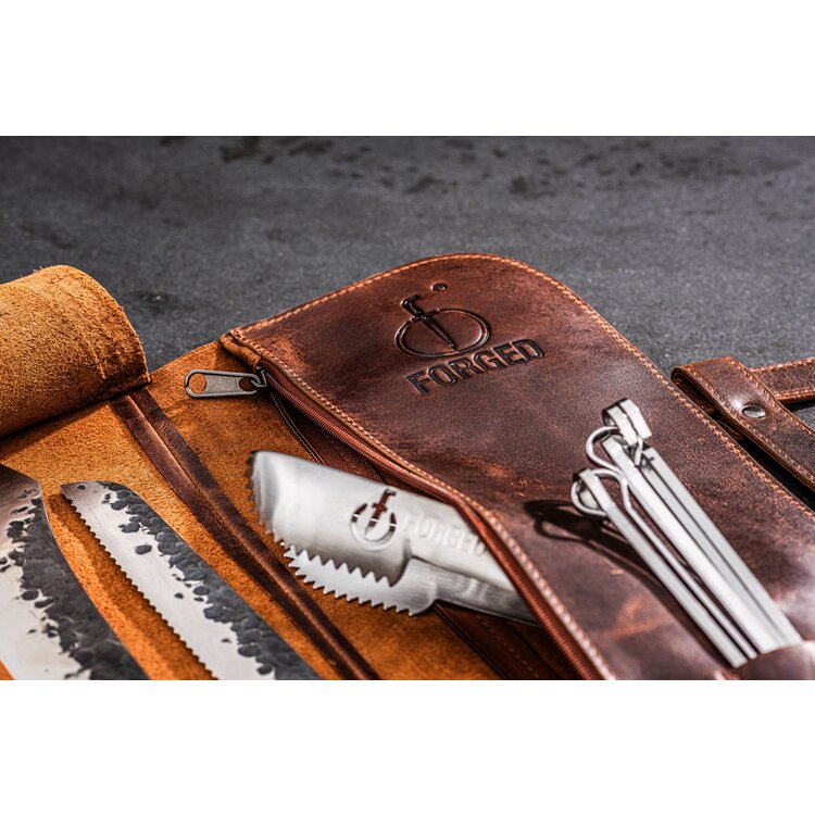 Forged Essentials messenmap 11 vaks, rundleer