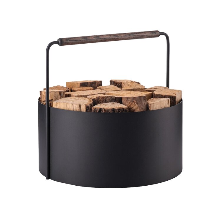 Blomus Haardhoutmand ASHI bruin, maat L