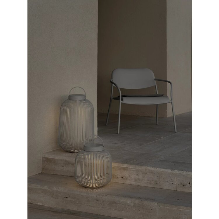 Blomus Mobiele LED lamp LITO granietgrijs, maat M