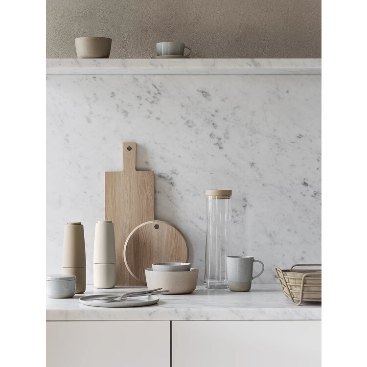 Blomus Waterkaraf SPLASH donkergrijs, 1 liter