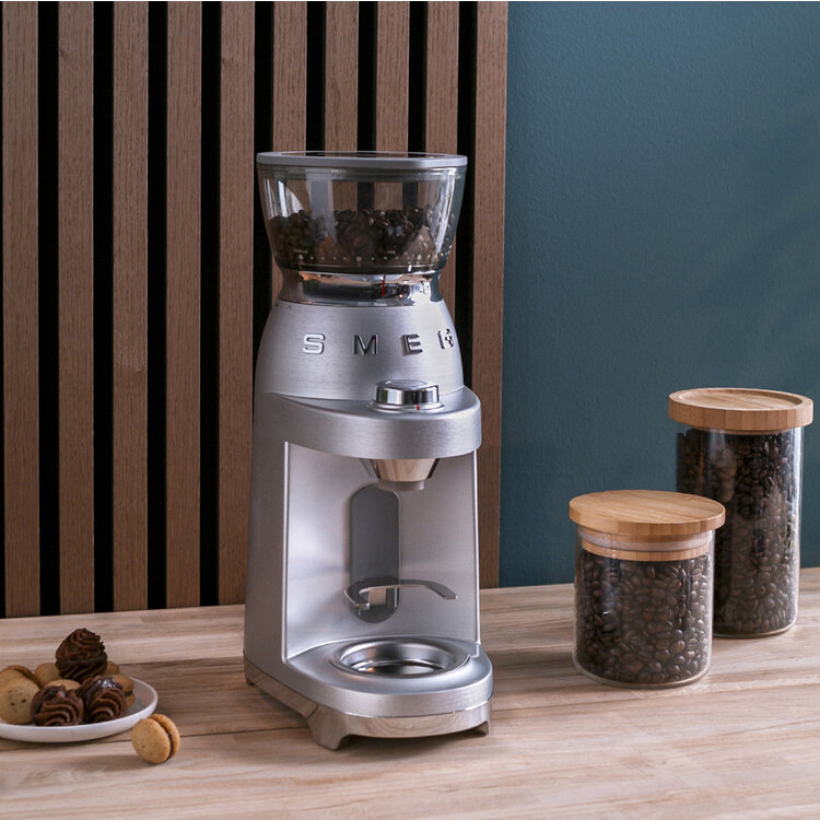 SMEG SMEG Koffiemolen Zilver CGF02SSEU