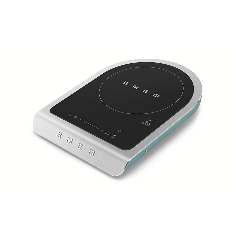 SMEG SMEG Vrijstaande inductiekookplaat emerald green, PIC01EGMEU