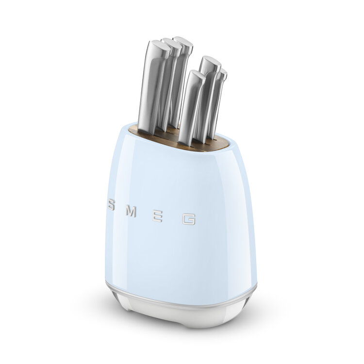 SMEG SMEG messenblok 6-delig, pastelblauw, KBSF02PB