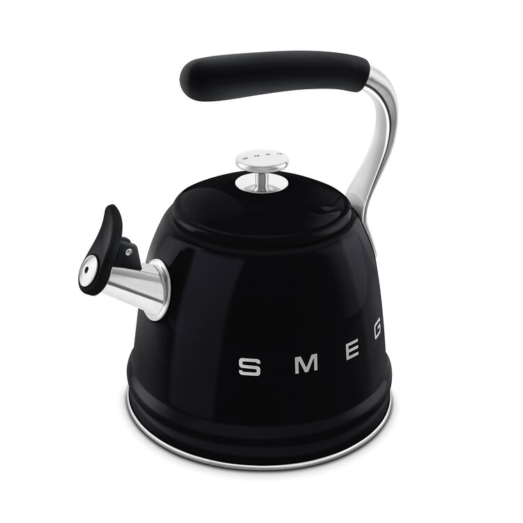 SMEG SMEG fluitketel, zwart, WKF01BL