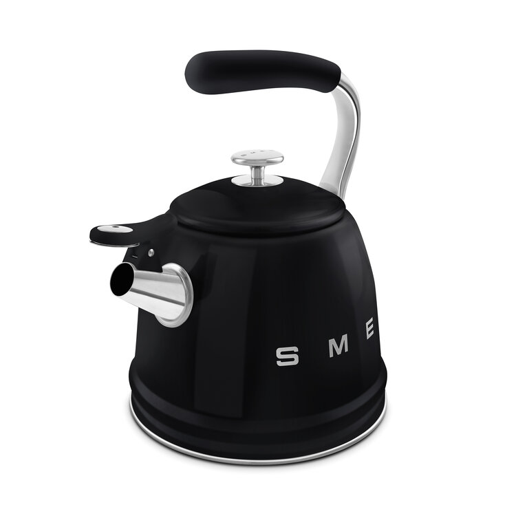 SMEG SMEG fluitketel, zwart, WKF01BL