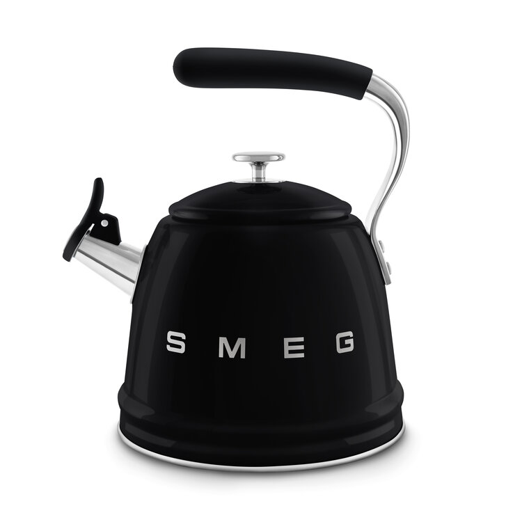 SMEG SMEG fluitketel, zwart, WKF01BL