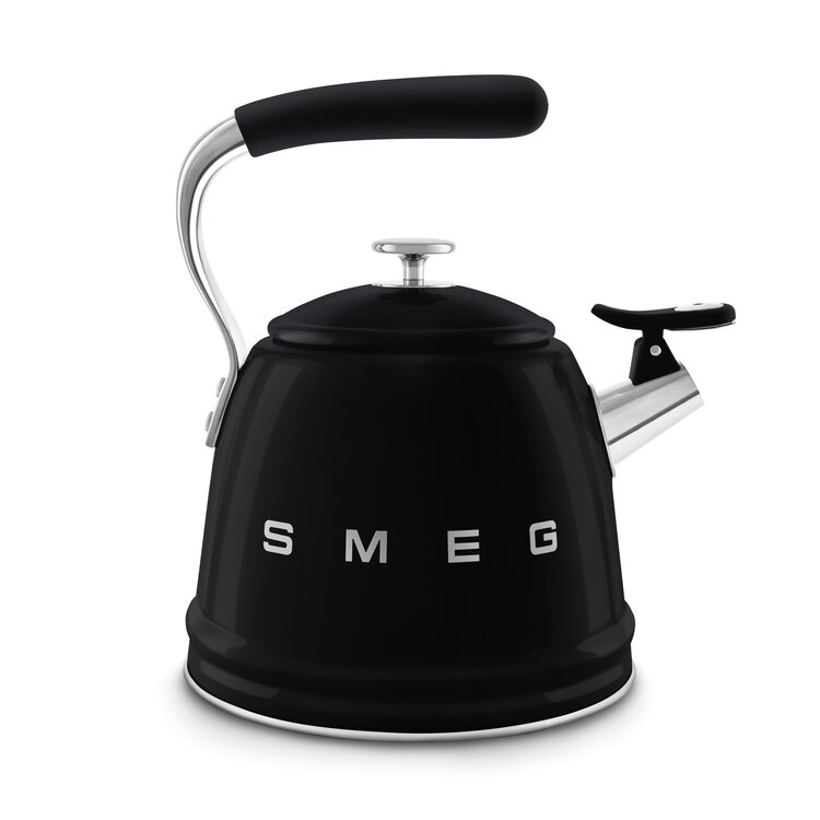 SMEG SMEG fluitketel, zwart, WKF01BL