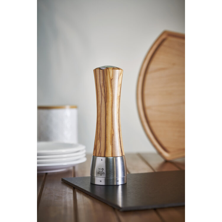 Peugeot Peugeot Madras zoutmolen 21 cm, olijfhout, u'Select, zirlion maalwerk