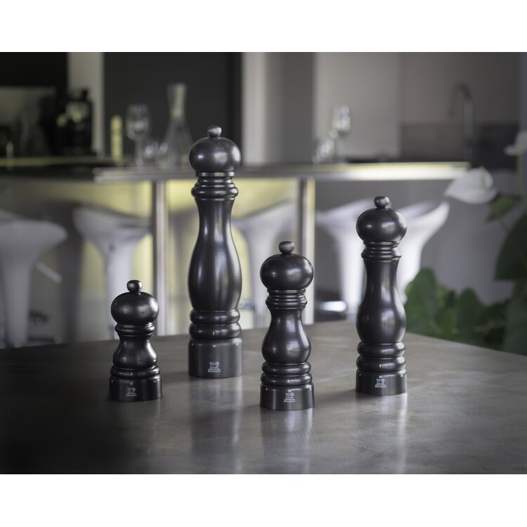 Peugeot Peugeot Paris zoutmolen 12 cm, satijnzwart, u'Select, zirlion maalwerk