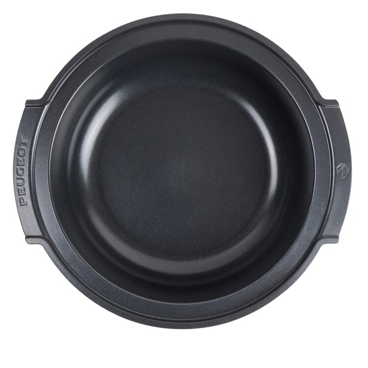 Peugeot Peugeot Atlas tajineschaal satijnzwart, 23 cm