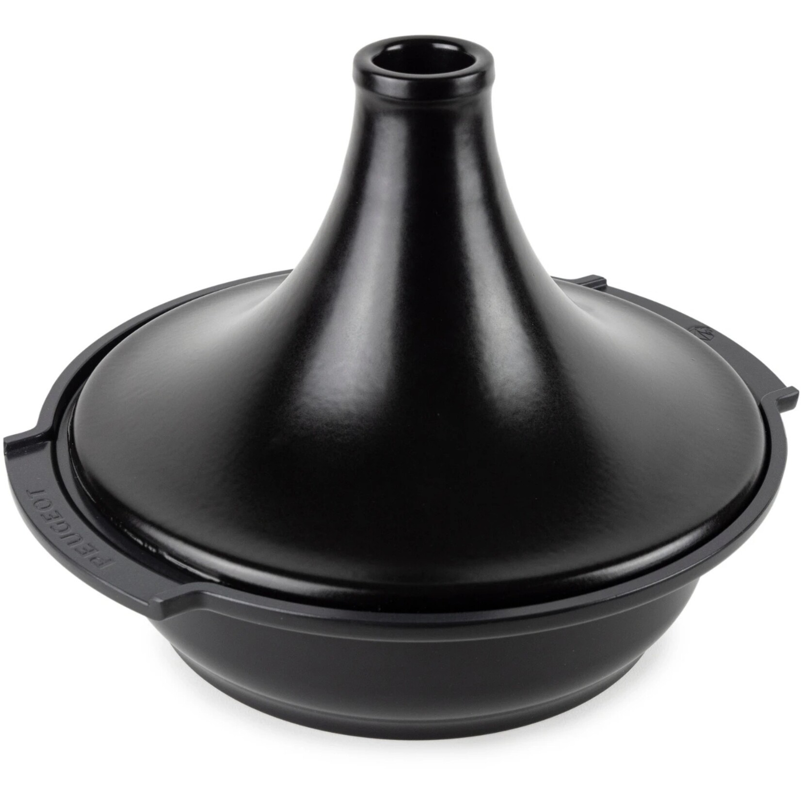 Peugeot Peugeot Atlas tajineschaal satijnzwart, 23 cm