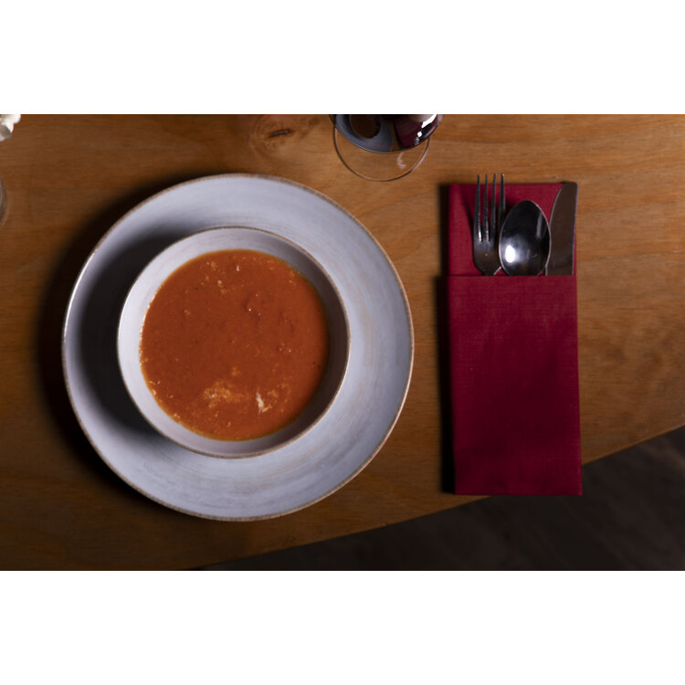 Hazel & Bos Hazel & Bos Juntos Madera soepkom, 17,5cm, set van 6