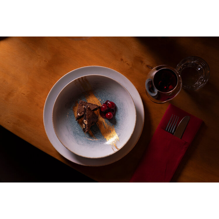 Hazel & Bos Hazel & Bos Juntos Reactivo diep bord, 22cm, set van 6