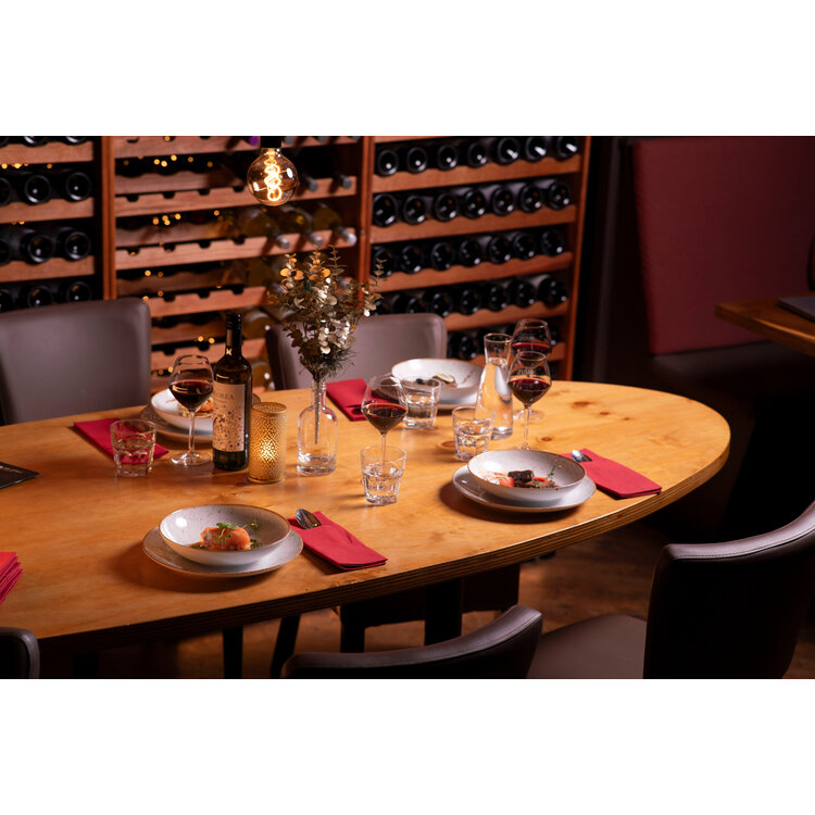 Hazel & Bos Hazel & Bos Juntos Picadas diep bord, 22cm, set van 6