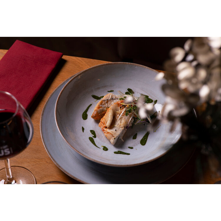 Hazel & Bos Hazel & Bos Juntos Madera diep bord, 22cm, set van 6