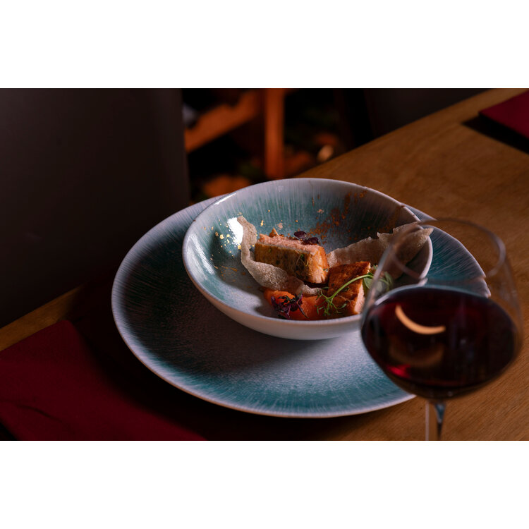 Hazel & Bos Hazel & Bos Juntos Azul soepkom, 17,5cm, set van 6