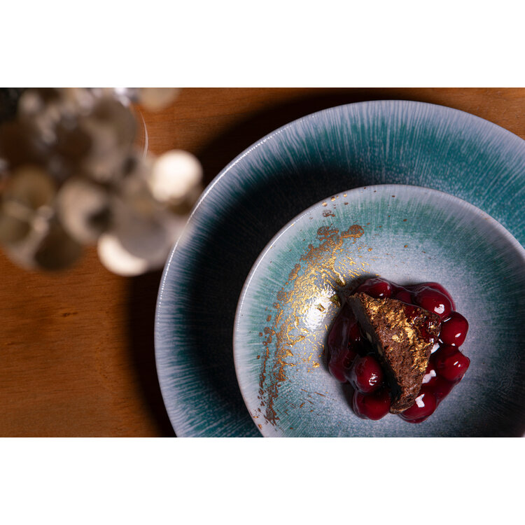 Hazel & Bos Hazel & Bos Juntos Azul soepkom, 17,5cm, set van 6