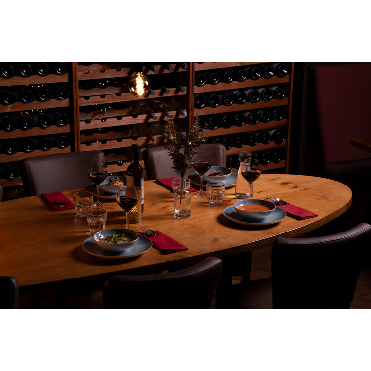 Hazel & Bos Hazel & Bos Juntos Esmeralda soepkom, 17,5cm, set van 6