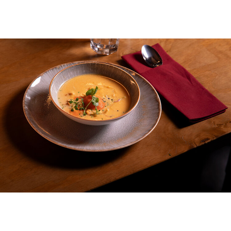 Hazel & Bos Hazel & Bos Juntos Blanco Artico soepkom, 17,5cm, set van 6