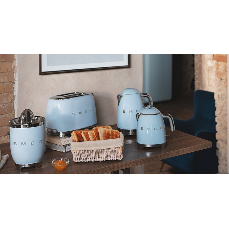 SMEG SMEG Waterkoker KLF04PBEU, 1,7 liter variabel pastelblauw