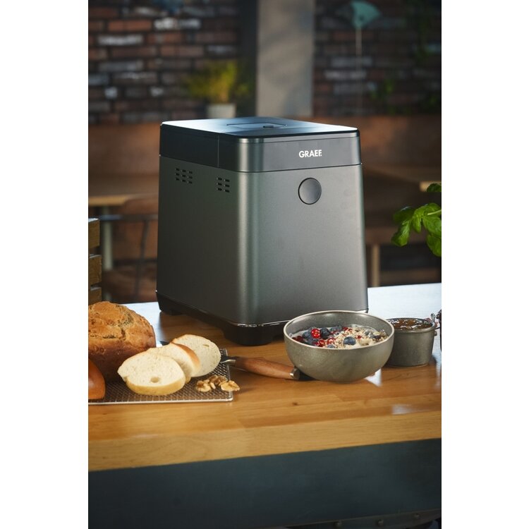 Graef Graef Broodbakmachine met 36 programmas, warmhoudfunctie, 500 - 750 gram