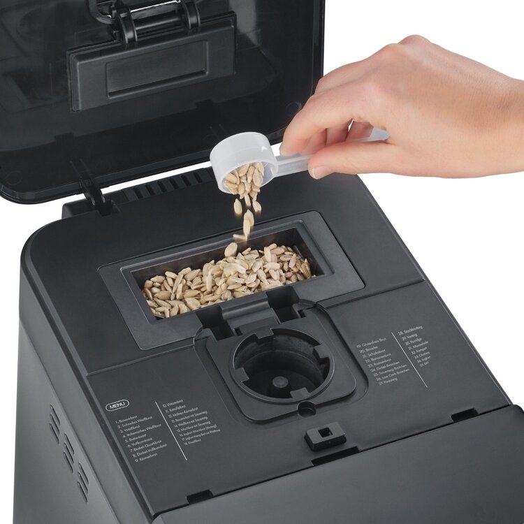 Graef Graef Broodbakmachine met 36 programmas, warmhoudfunctie, 500 - 750 gram