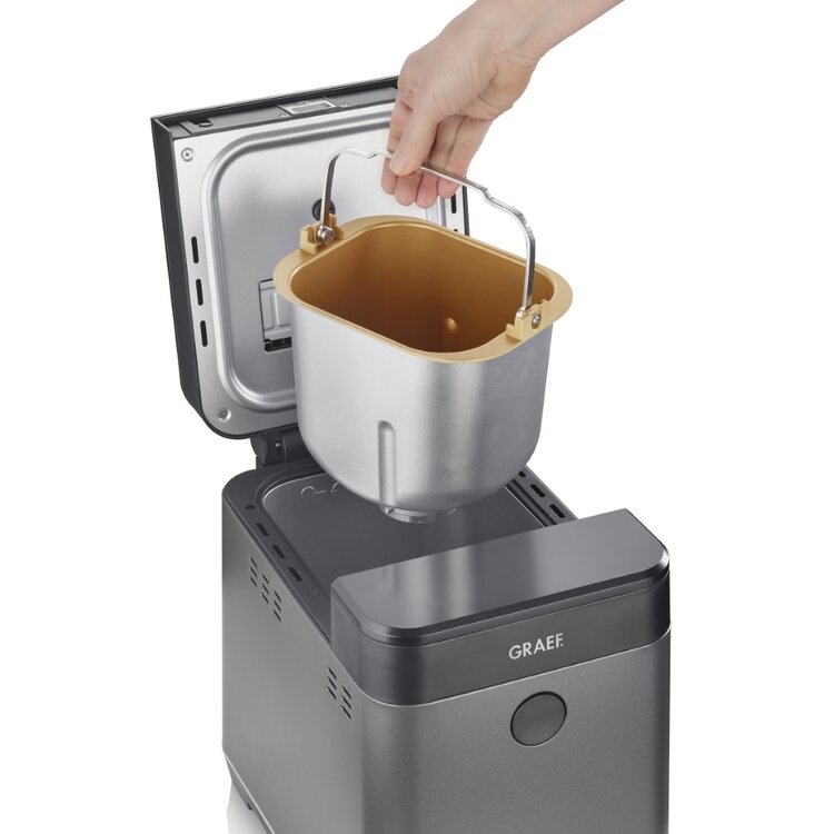 Graef Graef Broodbakmachine met 36 programmas, warmhoudfunctie, 500 - 750 gram