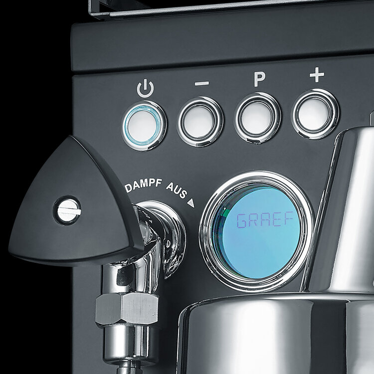 Graef Graef Espressomachine Batessa, inclusief stoompijpje, zwart