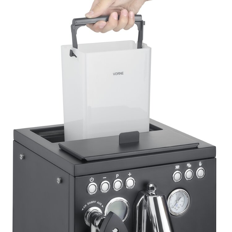 Graef Graef Espressomachine Batessa, inclusief stoompijpje, zwart