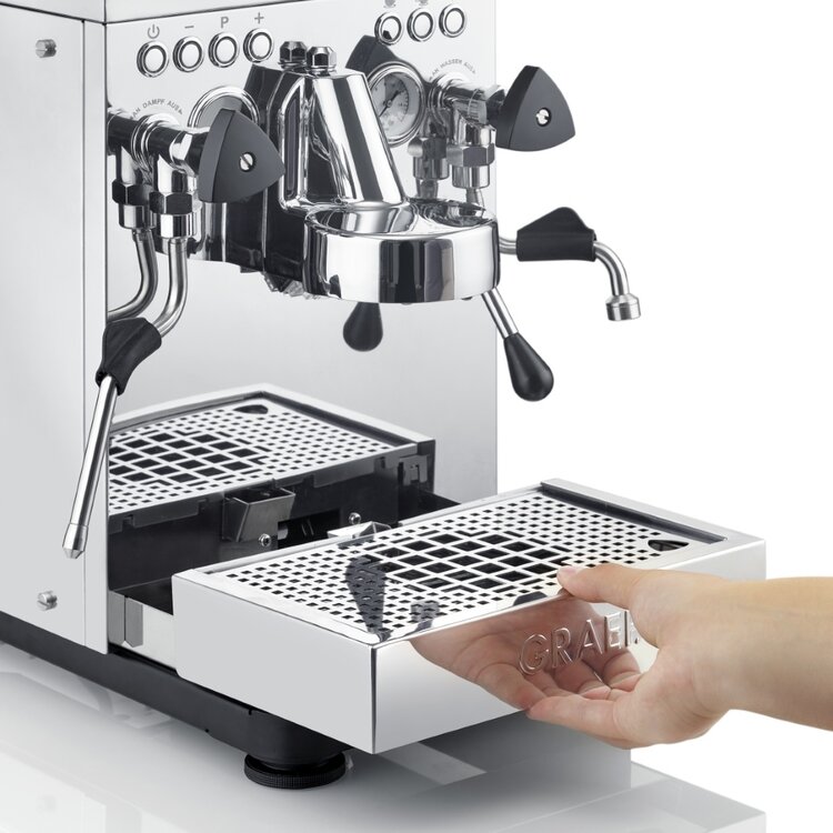 Graef Graef Espressomachine Estessa, inclusief stoompijpje, heetwater pijpje