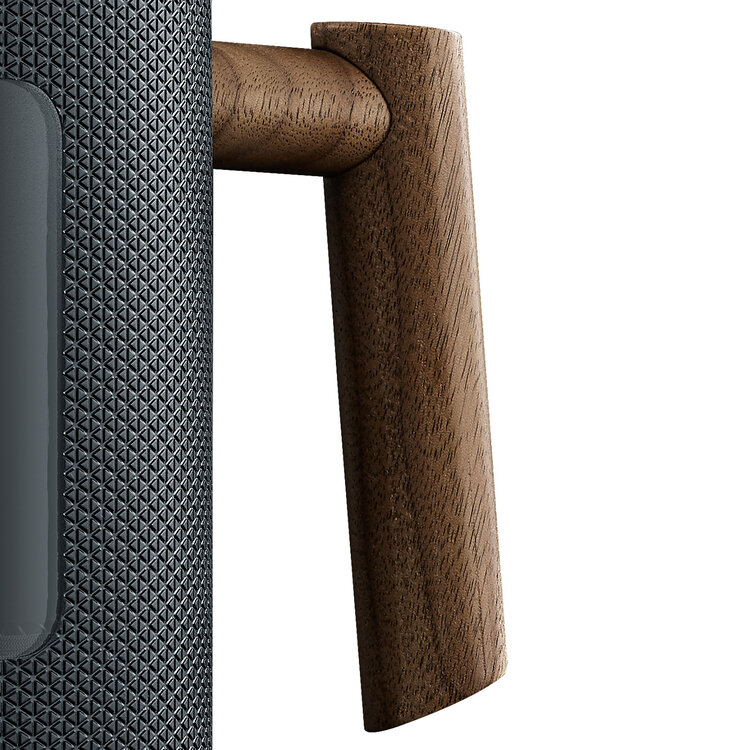 Graef Graef Cafetière 800ml, metalen body, houten greep en knop