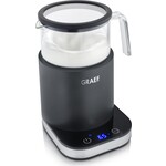 Graef Melkopschuimer MS902, zwart, 400 ml