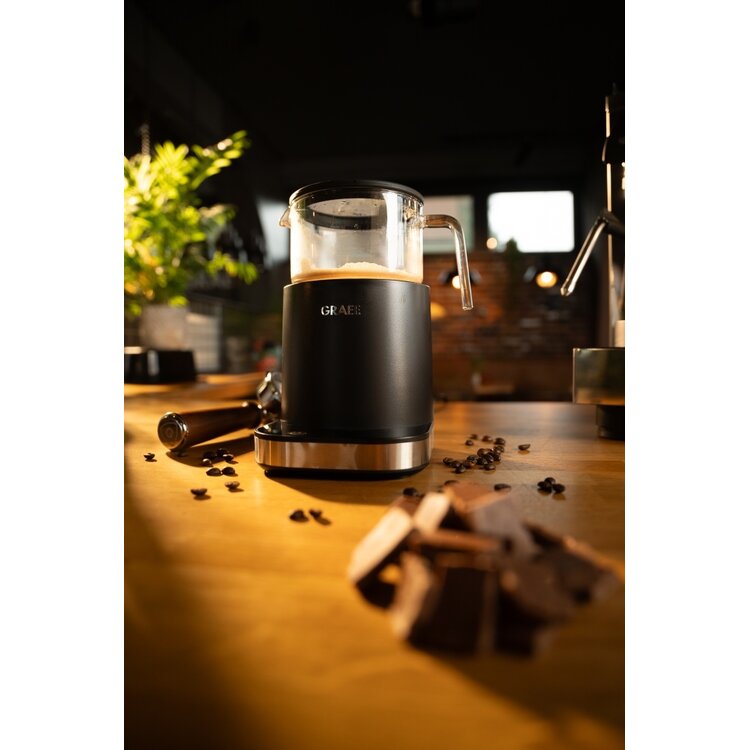 Graef Graef Melkopschuimer MS902, zwart, 400 ml