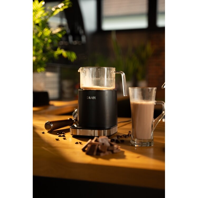 Graef Graef Melkopschuimer MS902, zwart, 400 ml