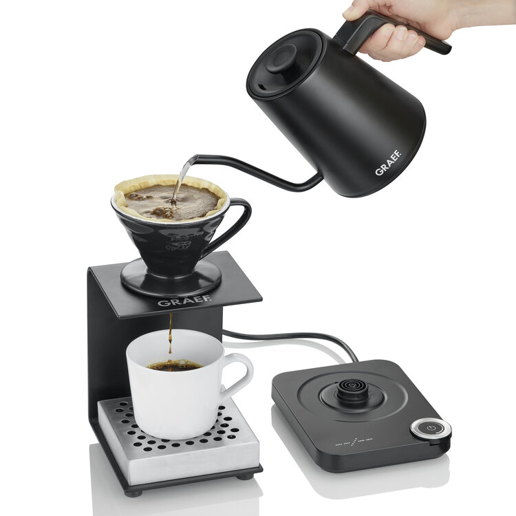 Graef Graef Waterkoker GK502, 900 ml, matzwart