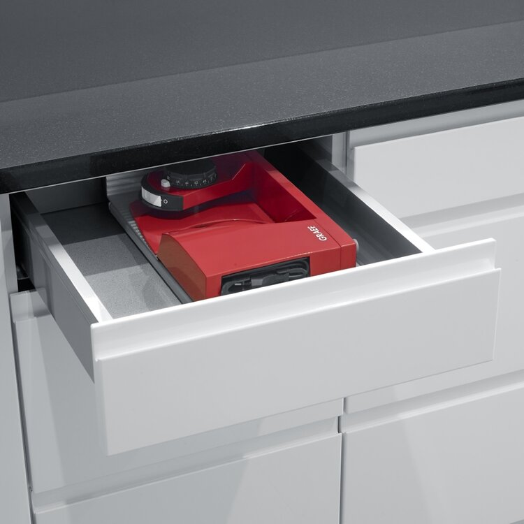 Graef Graef MYtiny Snijmachine rood, invouwbaar, snijdikte tot 15 mm