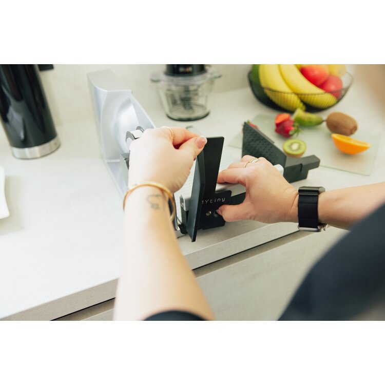 Graef Graef MYtiny Snijmachine zwart, invouwbaar, snijdikte tot 15 mm