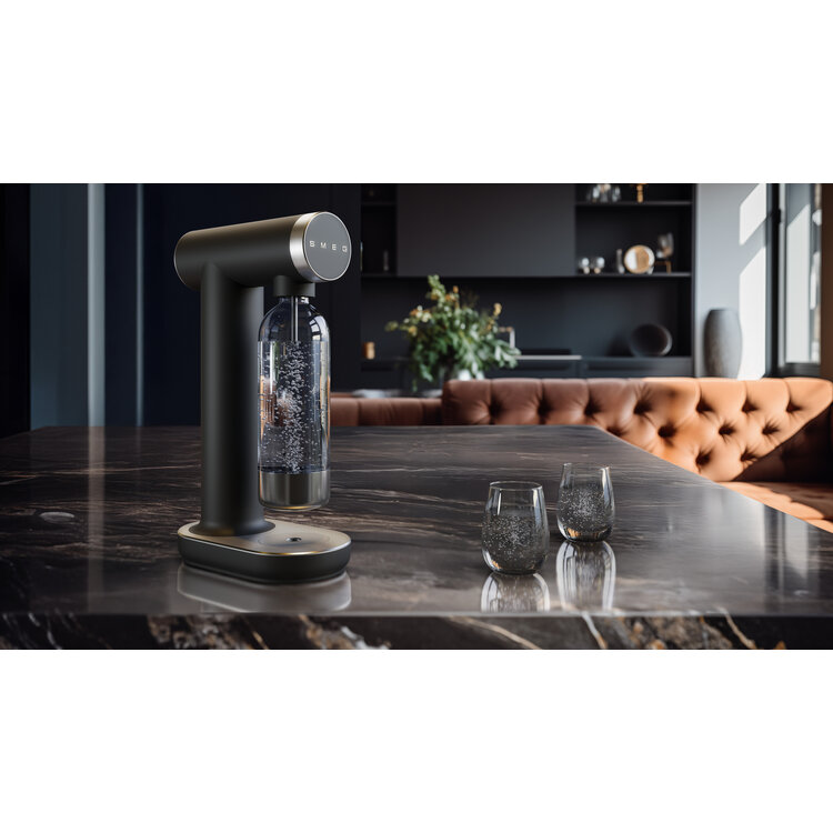 SMEG SMEG Soda Maker - Bruiswatertoestel SKC01BLM, mat zwart