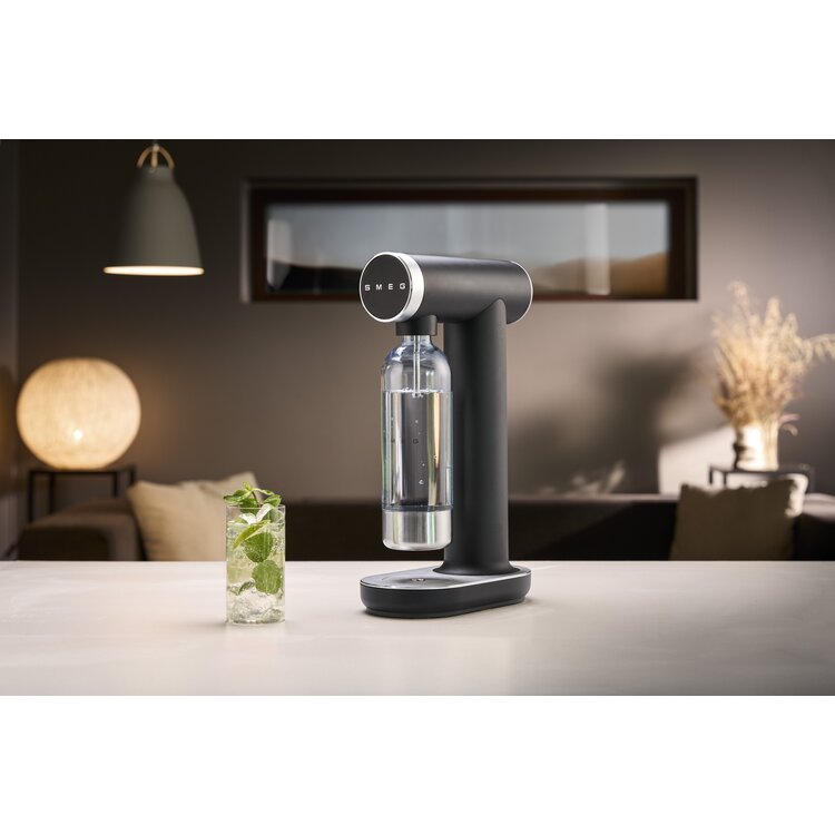 SMEG SMEG Soda Maker - Bruiswatertoestel SKC01BLM, mat zwart