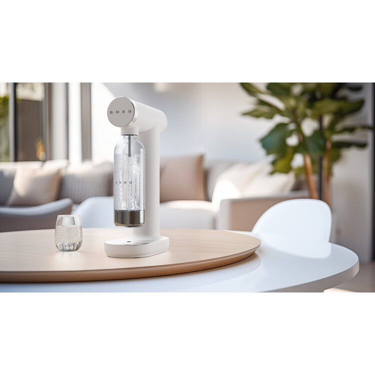 SMEG SMEG Soda Maker - Bruiswatertoestel SKC01WHM, mat wit