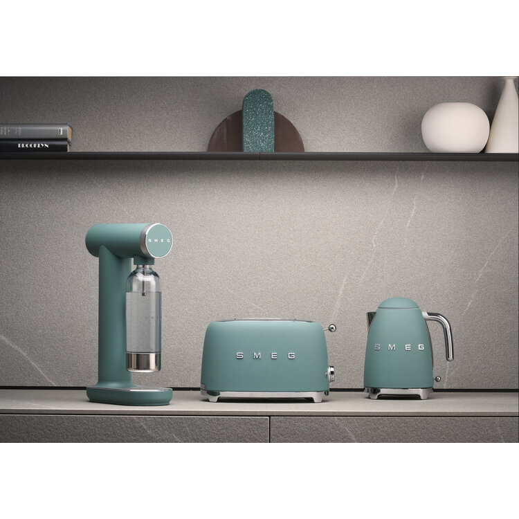 SMEG SMEG Soda Maker - Bruiswatertoestel SKC01EGM, Emerald Green