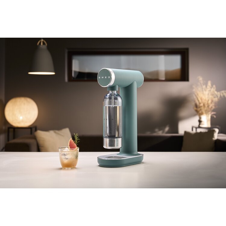 SMEG SMEG Soda Maker - Bruiswatertoestel SKC01EGM, Emerald Green