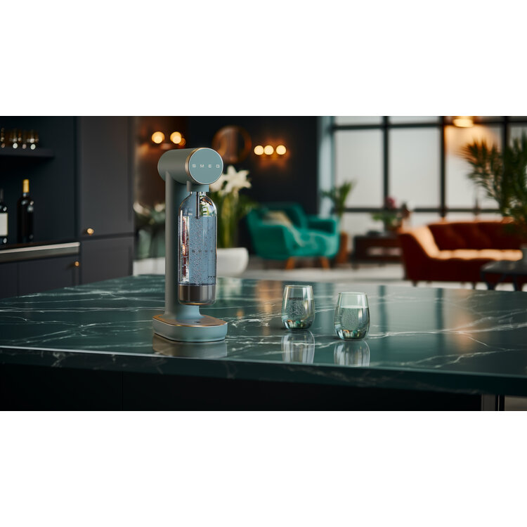 SMEG SMEG Soda Maker - Bruiswatertoestel SKC01EGM, Emerald Green
