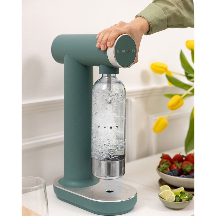 SMEG SMEG Soda Maker - Bruiswatertoestel SKC01EGM, Emerald Green