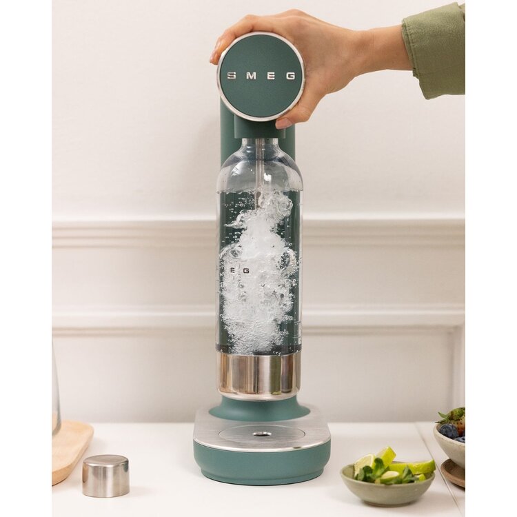 SMEG SMEG Soda Maker - Bruiswatertoestel SKC01EGM, Emerald Green