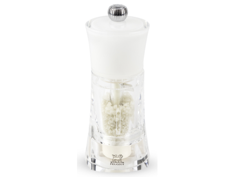 Peugeot Molène zoutmolen 14 cm, transparant, vochtig zout, zirlion maalwerk