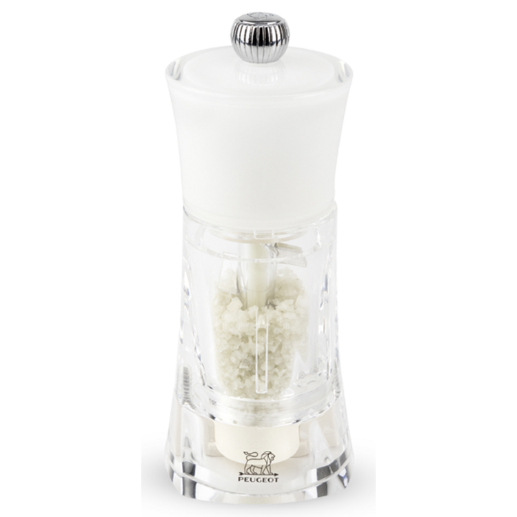 Peugeot Peugeot Molène zoutmolen 14 cm, transparant, vochtig zout, zirlion maalwerk