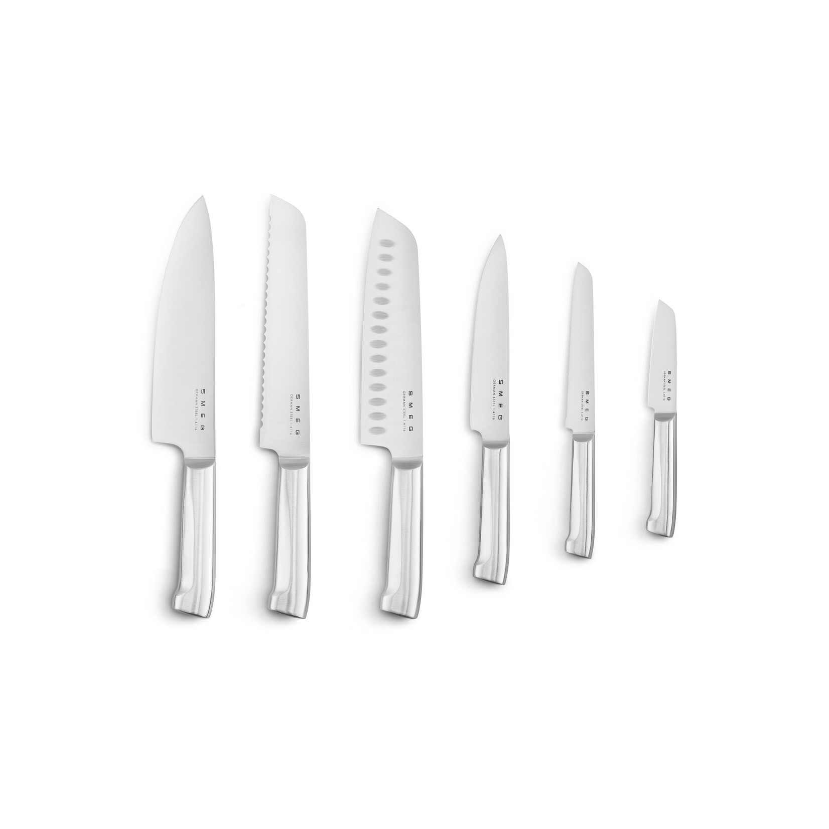 SMEG SMEG messenblok 6-delig, wit, KBSF02WH