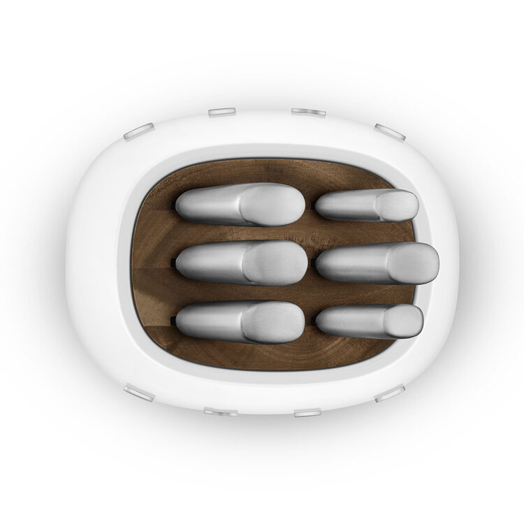 SMEG SMEG messenblok 6-delig, wit, KBSF02WH